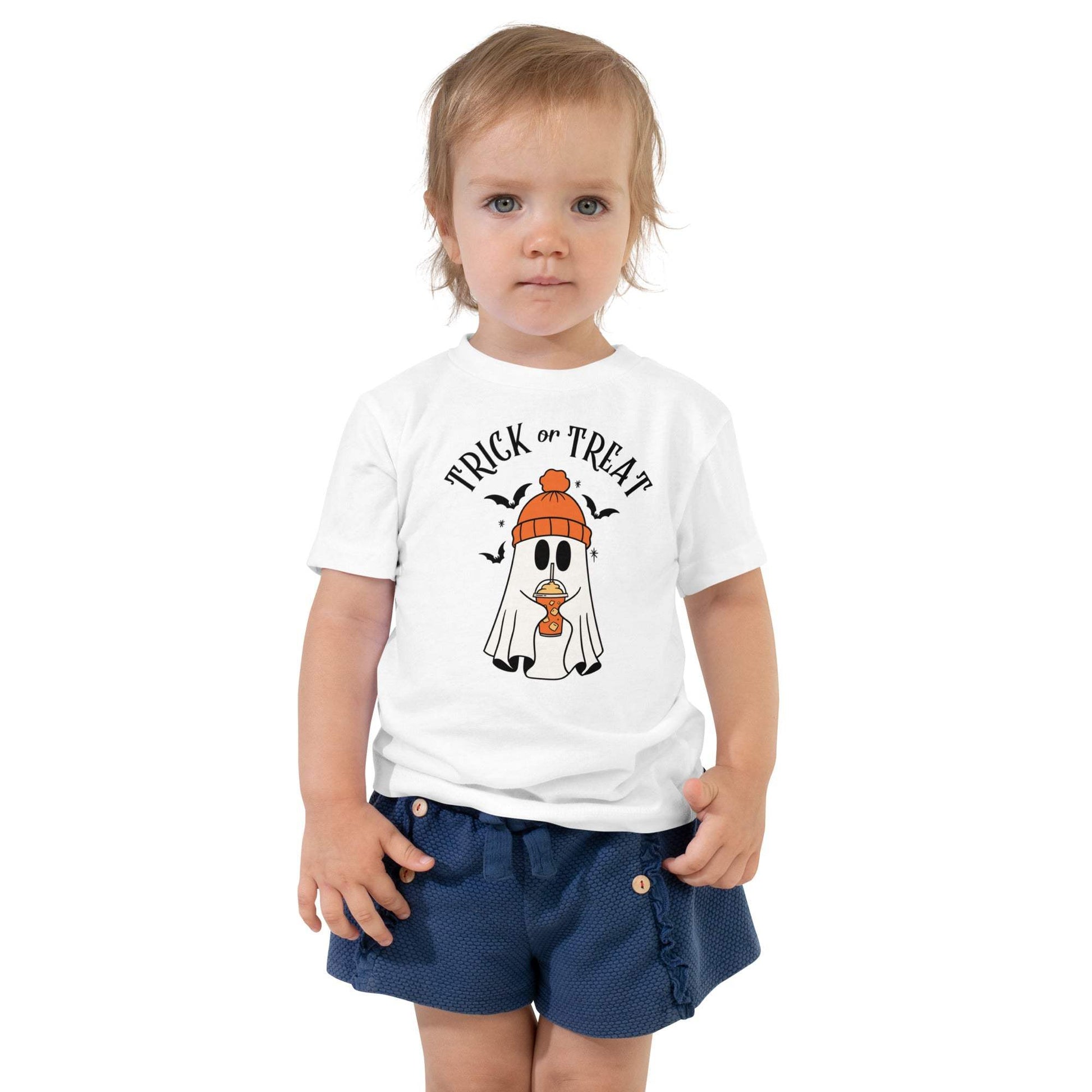 Pumpkin Spice Latte Toddler Halloween Tee