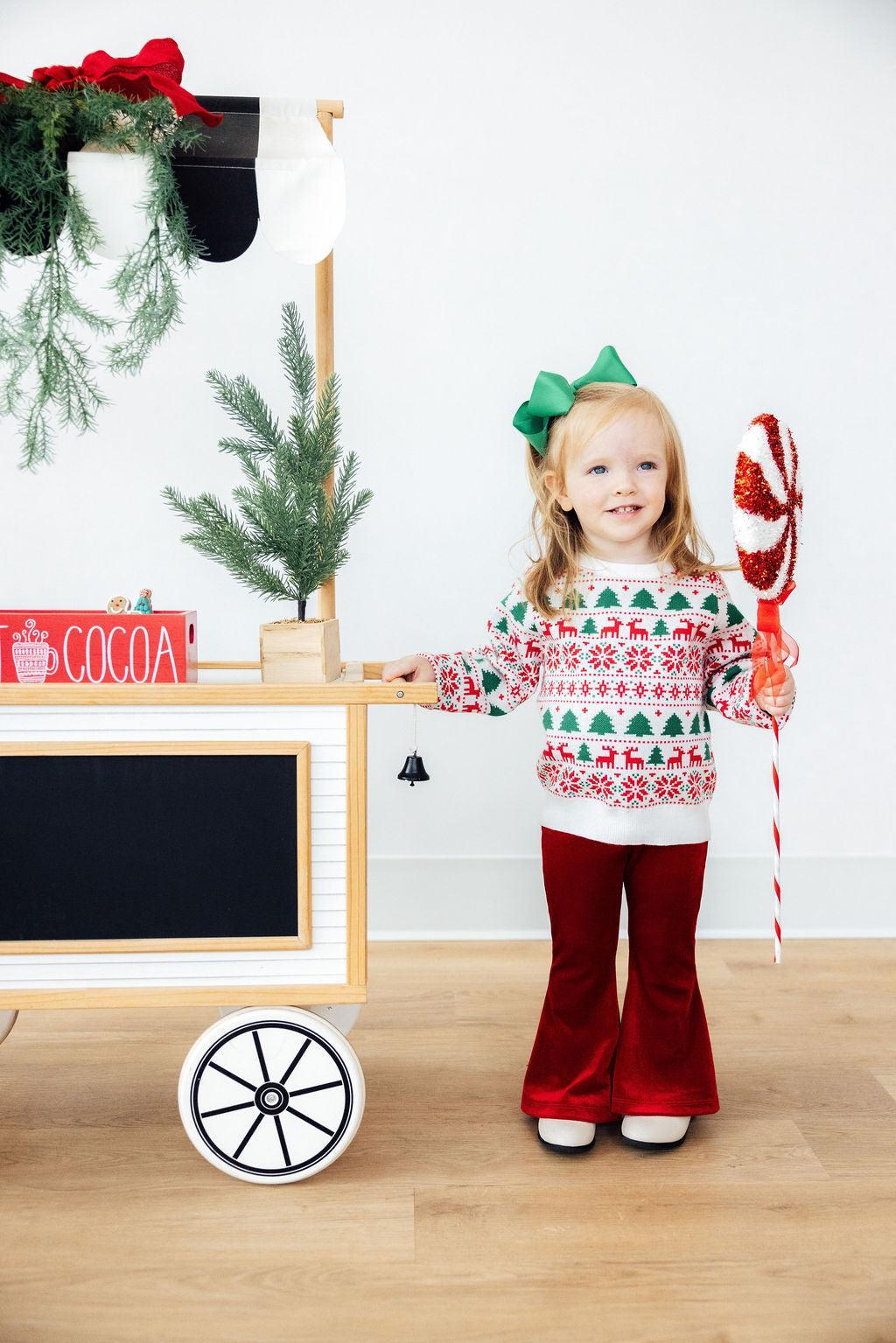 Reindeer Kisses Sweater