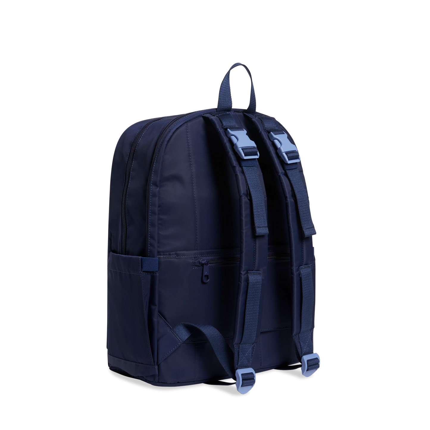 Lorimer Diaper Bag in Navy, hardware detail
