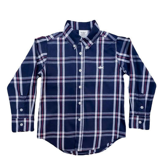 Saltwater Boys Company - Carter Oxford Shirt Scotland Plaid