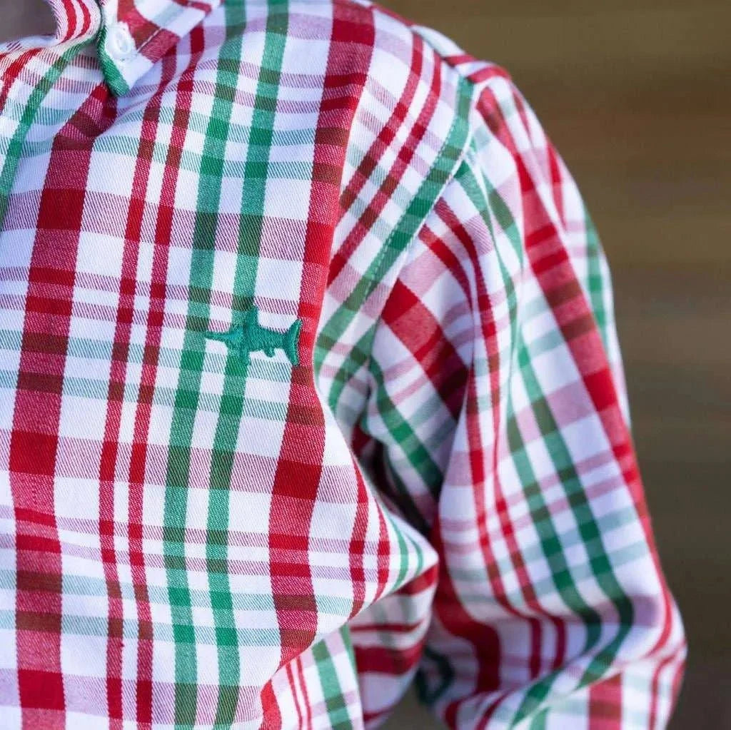 Saltwater Boys Company - Carter Oxford Shirt Sleigh Plaid