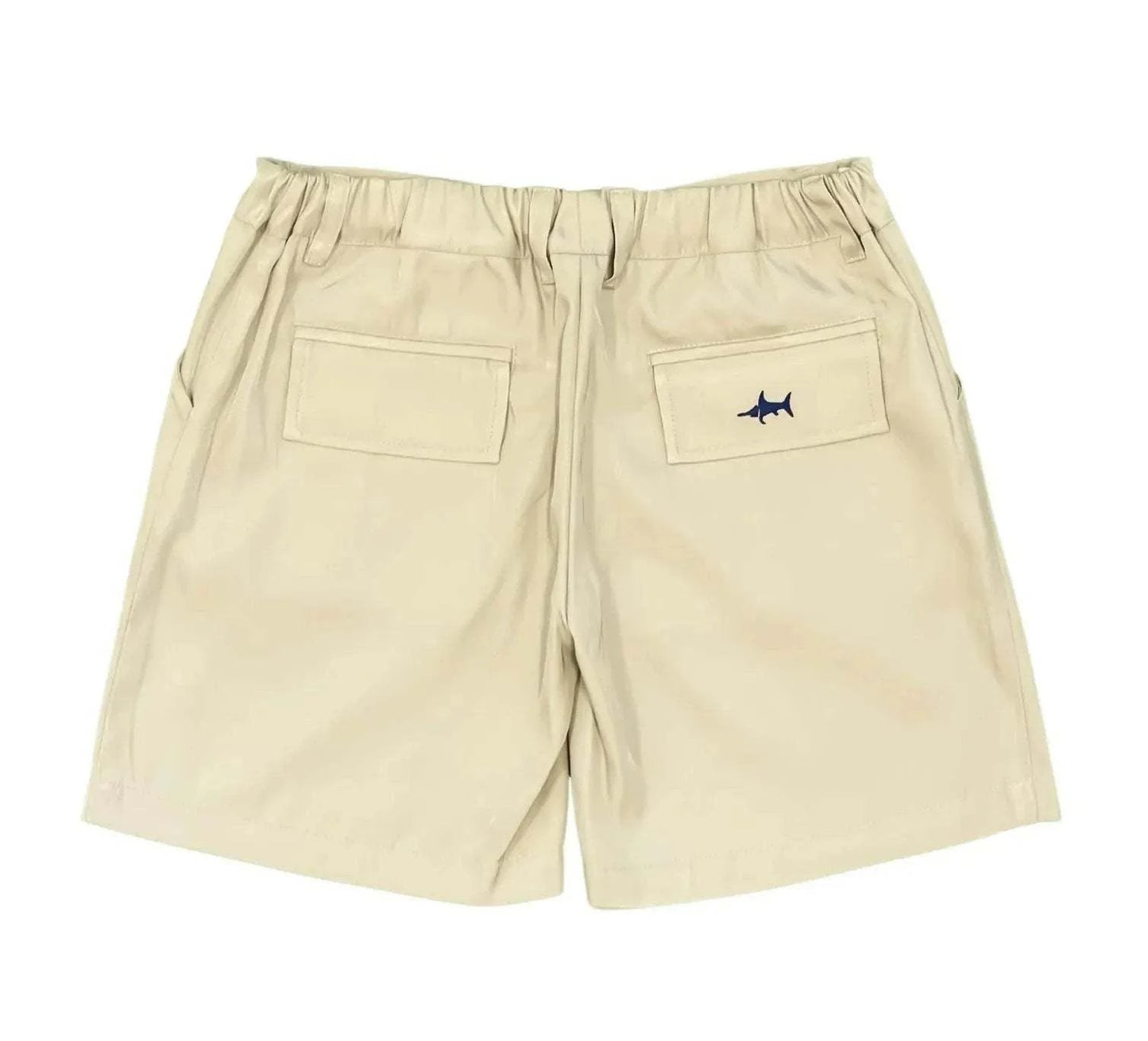 Khaki Ponce Performance Shorts back view