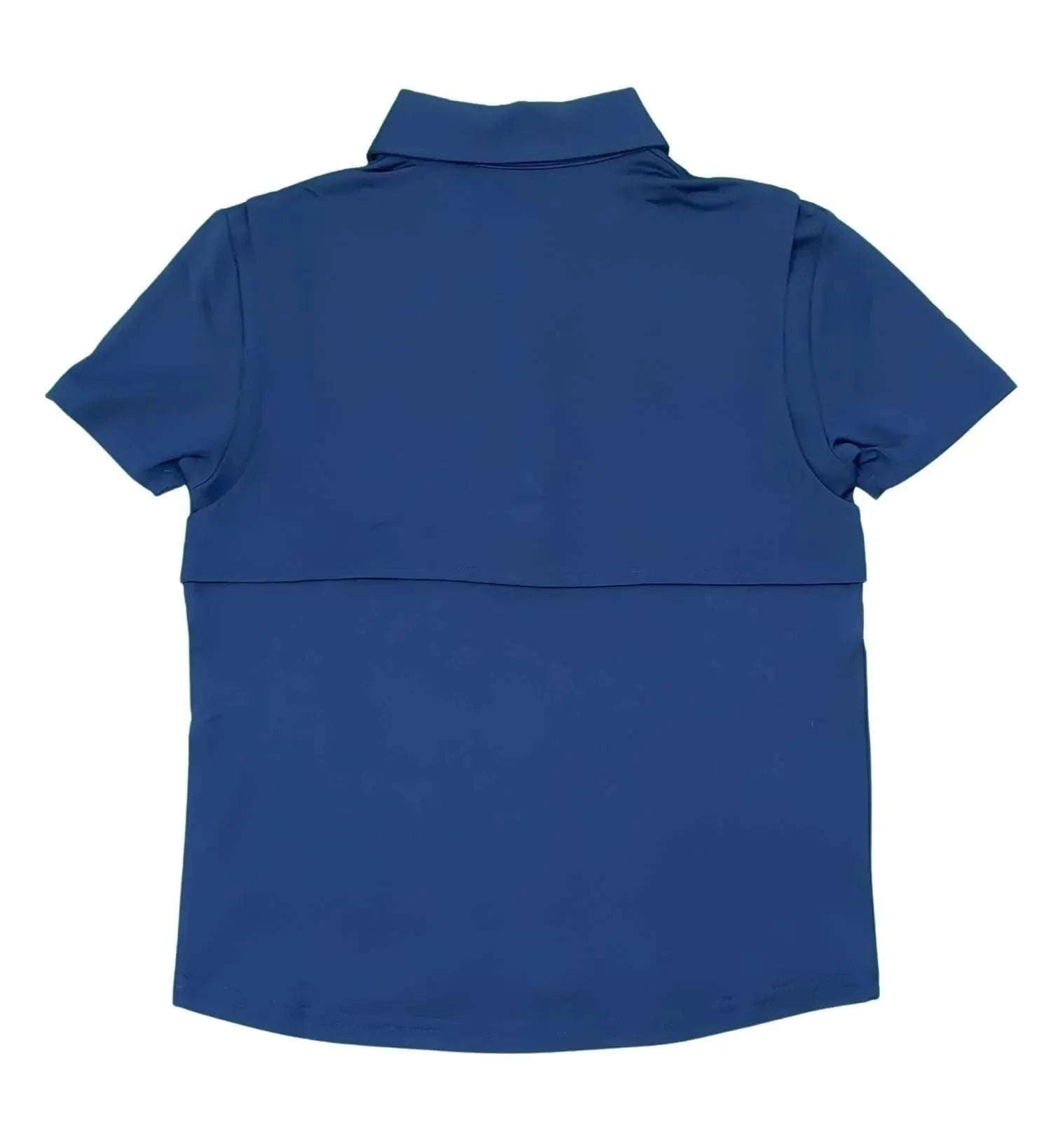 Saltwater Boys Company - Navy Offshore Fishing Polo