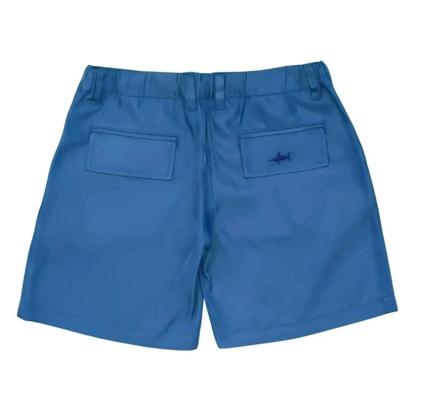 Teal Ponce Performance Shorts back view