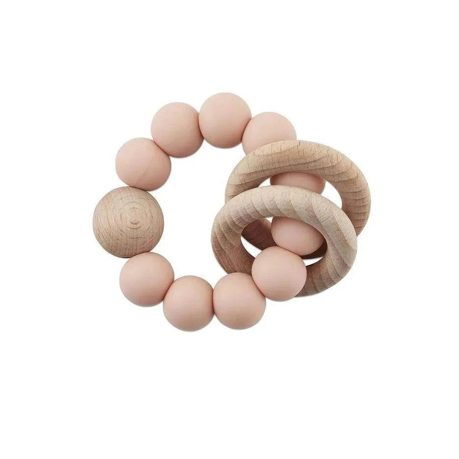 Teething Bracelet / Rattle back view