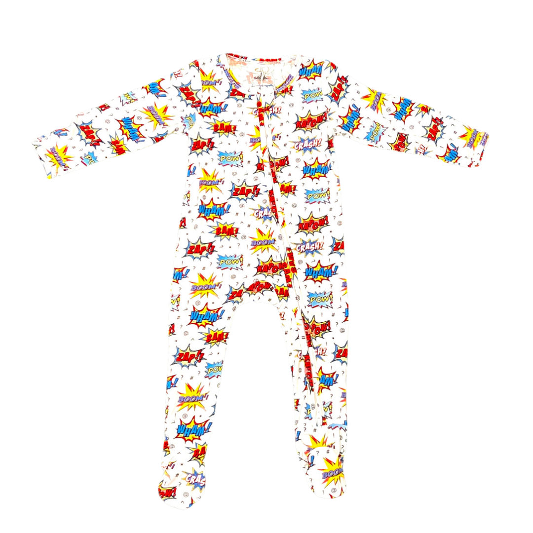 Superhero Bamboo Romper