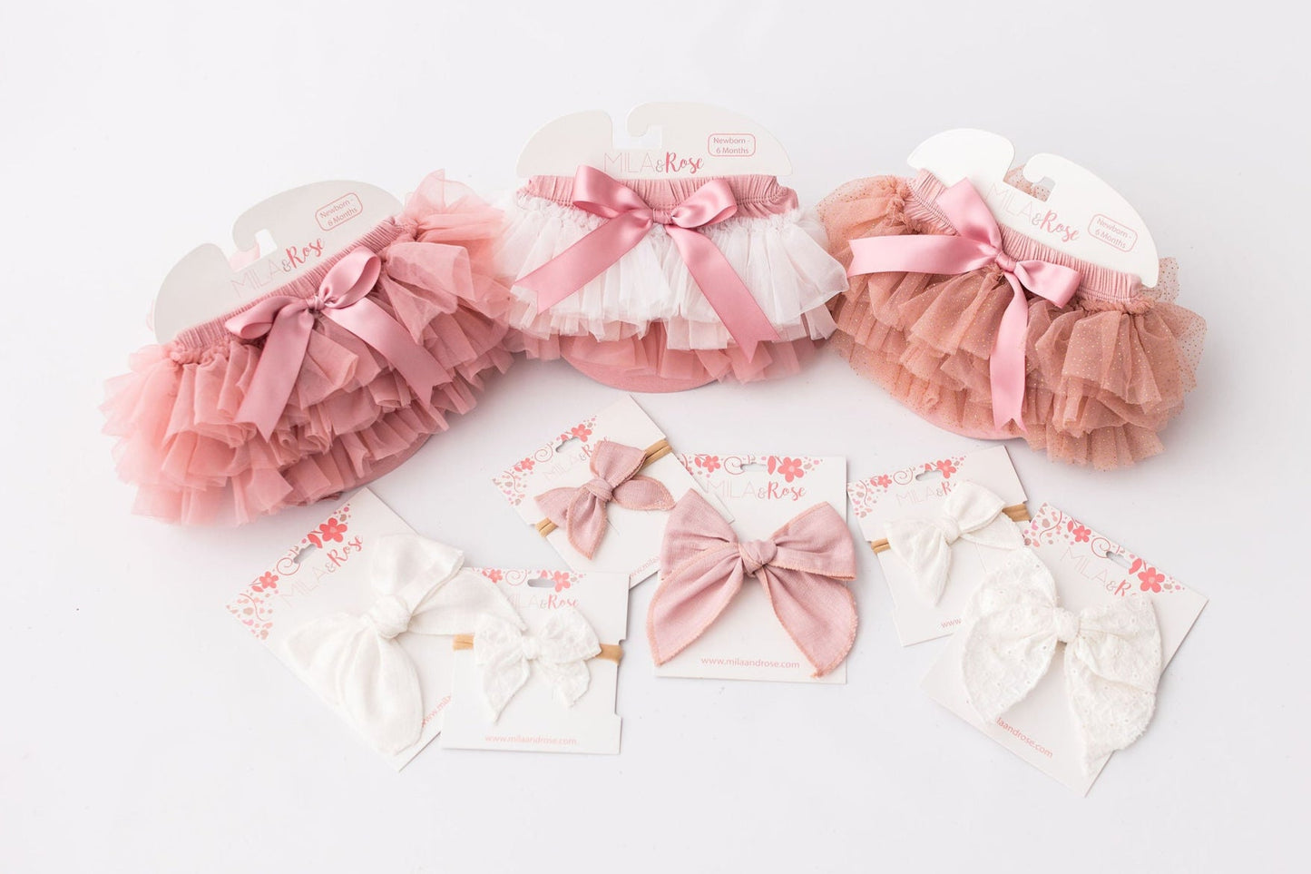 Vintage Pink Ombre Ruffle Tutu Bloomer - back view