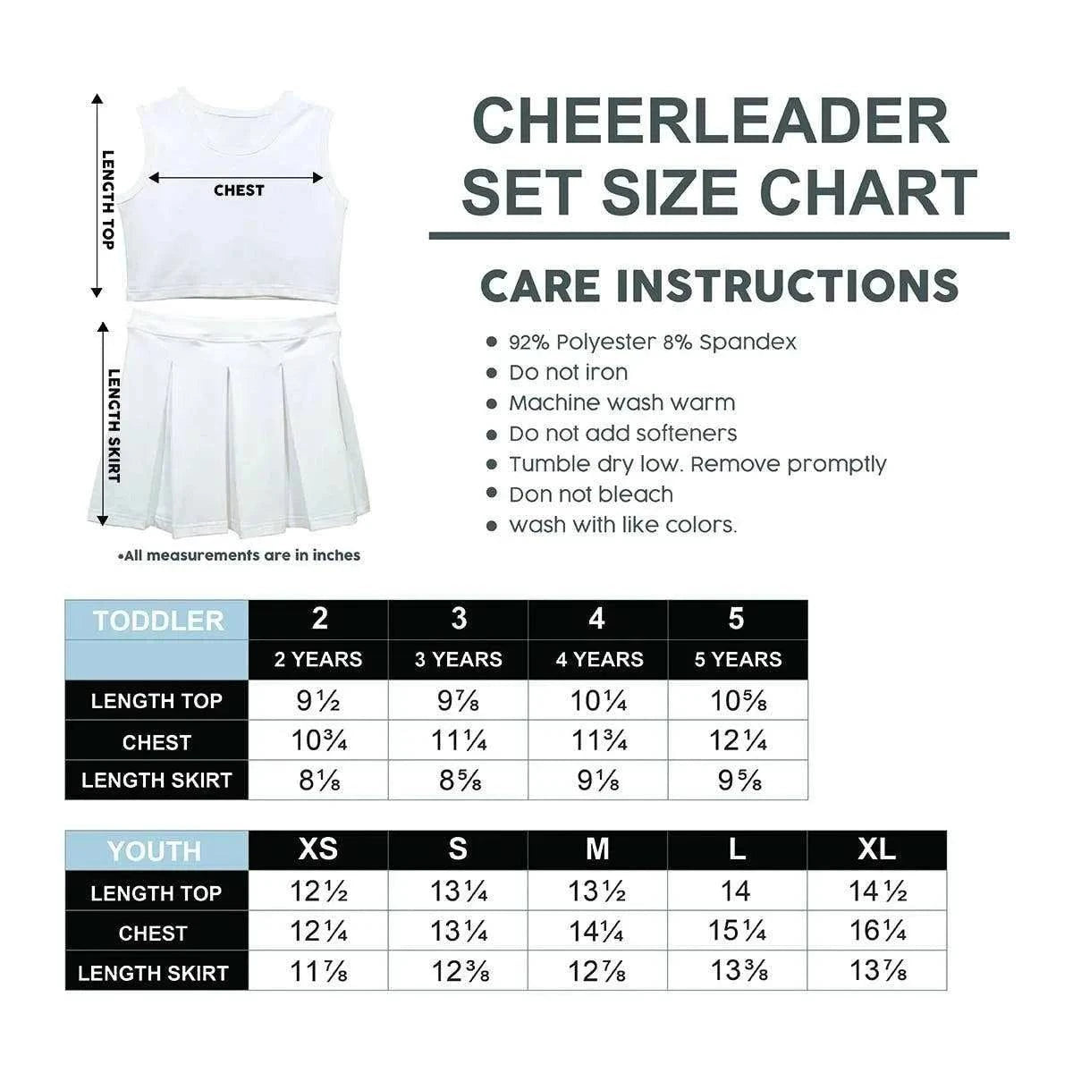 Green and Gold Game Day Sleeveless Cheerleader Set fabric and material close-up