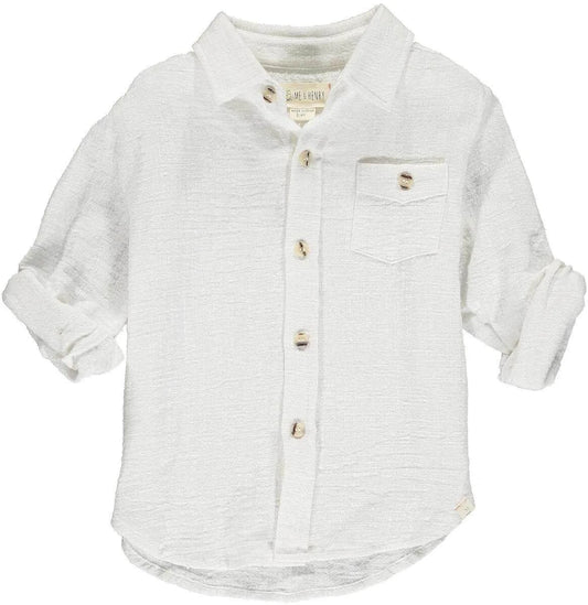 White Long Sleeved Shirt