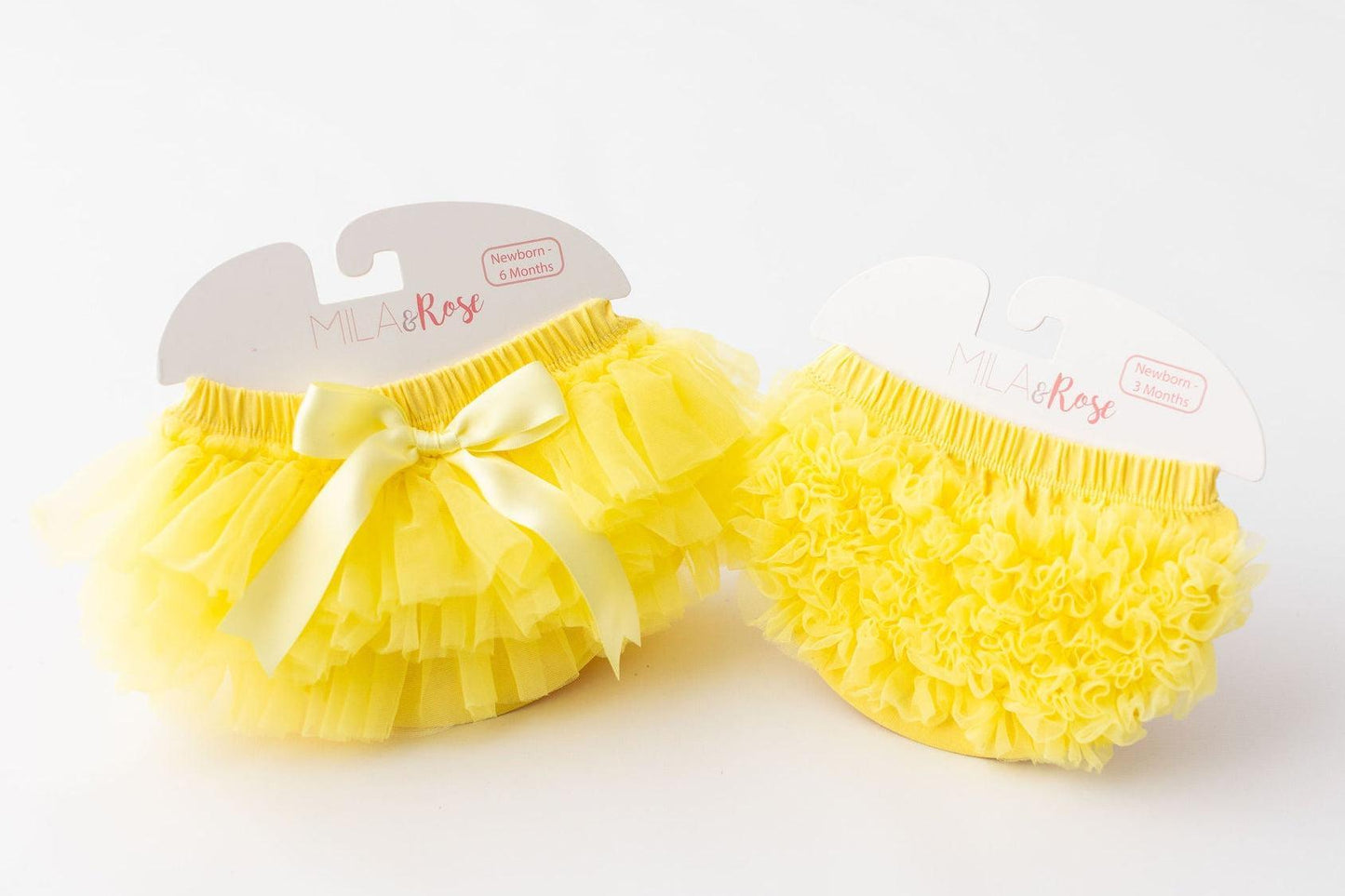 Yellow Ruffle Bum Bloomer Ruffle Bloomer - detail view