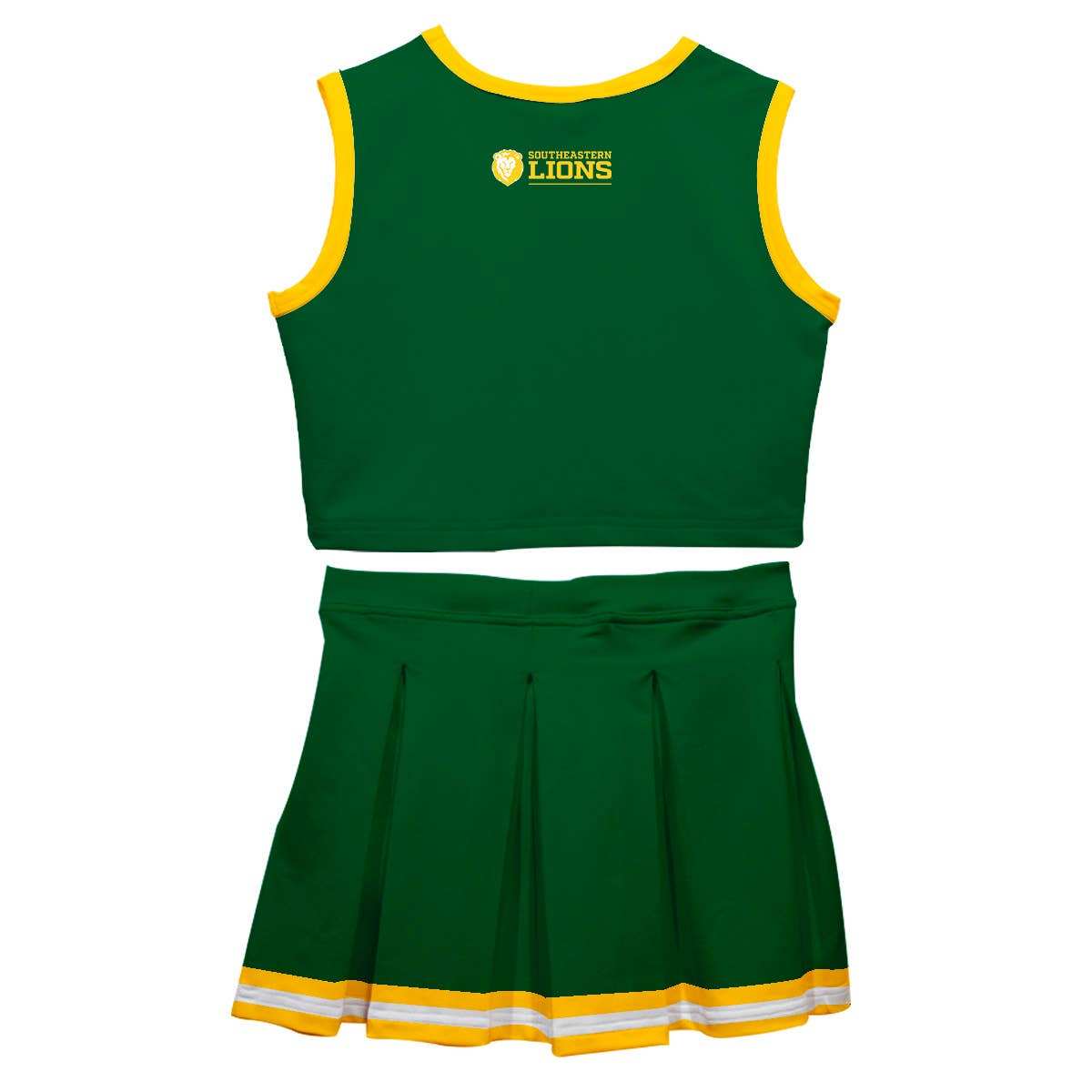 Vive La Fete - Southeastern Louisiana Lions Sleeveless Youth Cheerleader Set
