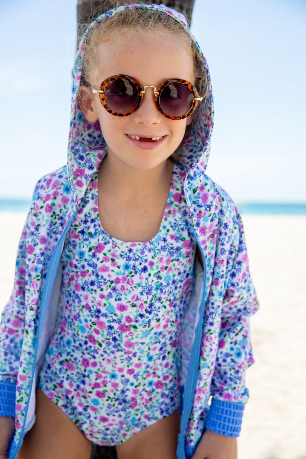 Sandy Bloom Two Piece Set side view