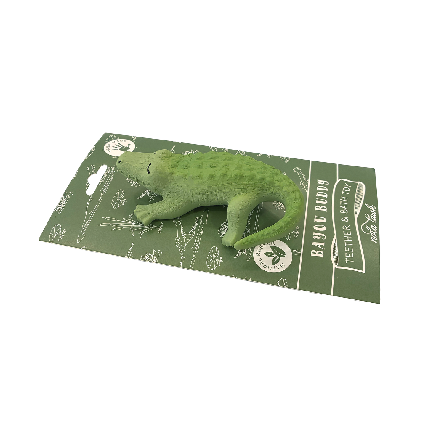 Nola Tawk - Bayou Buddy Gator Teether & Bath Toy