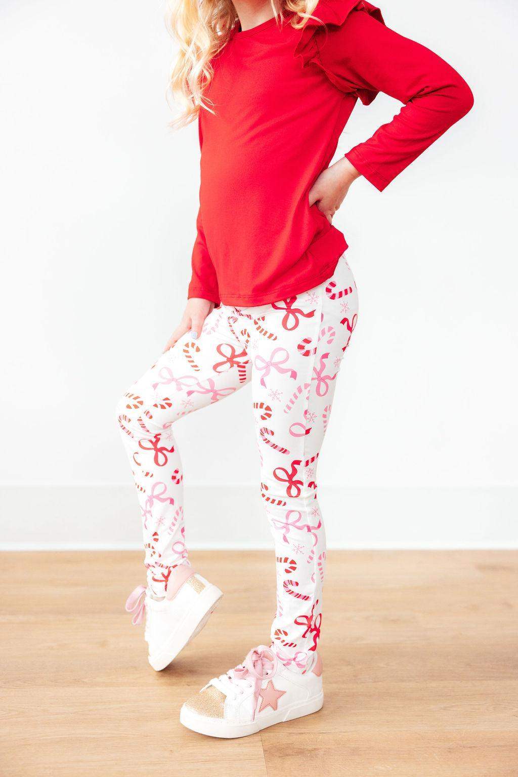 Candy Cane Lane Leggings