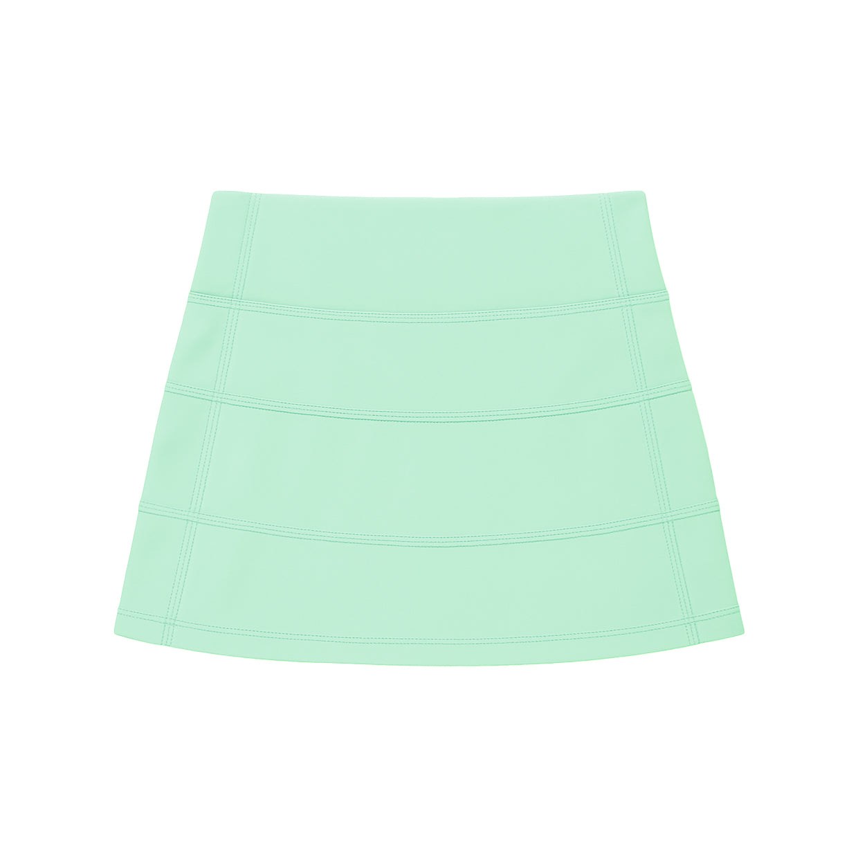Teal Tennis Skort side view