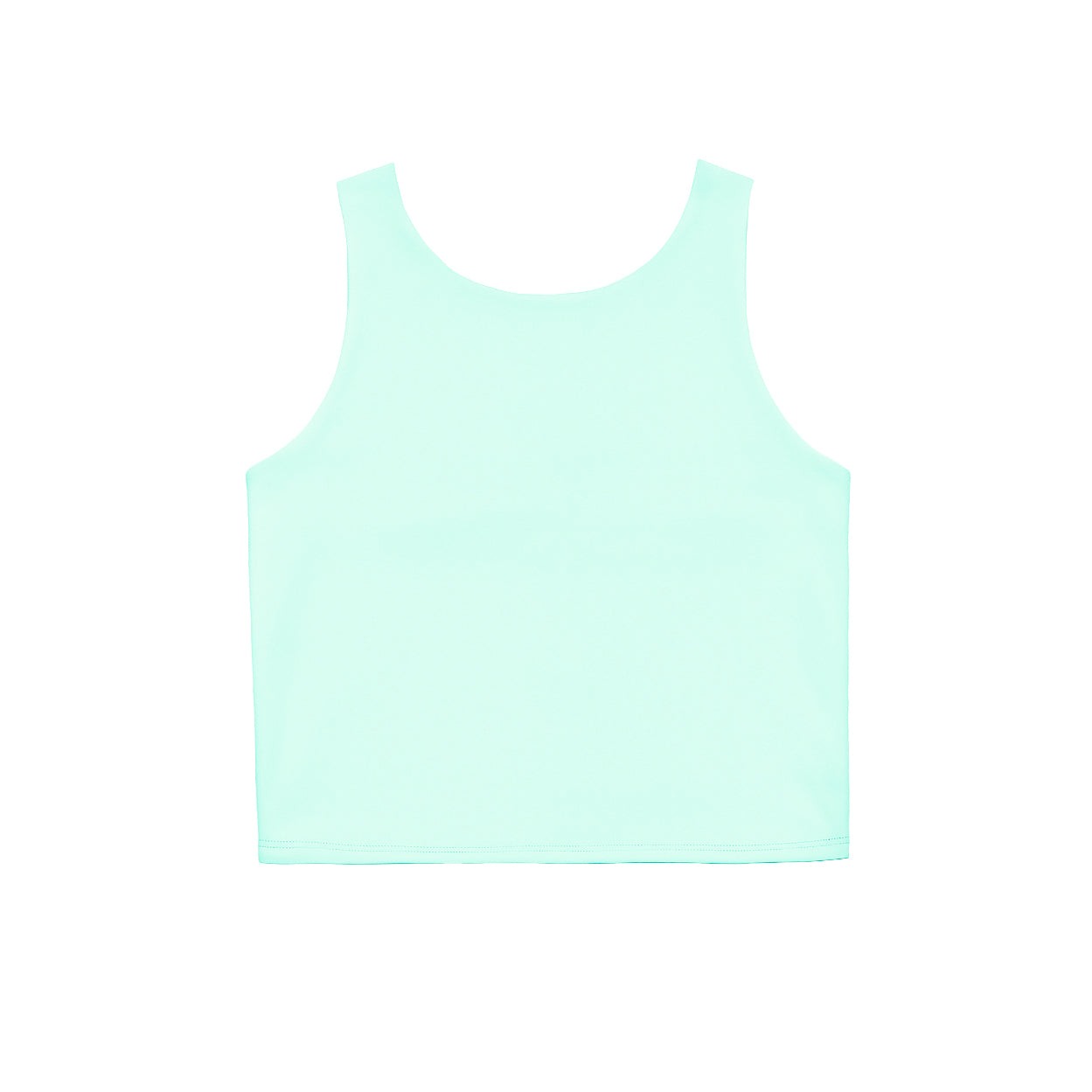 Teal Razorback Top, back view