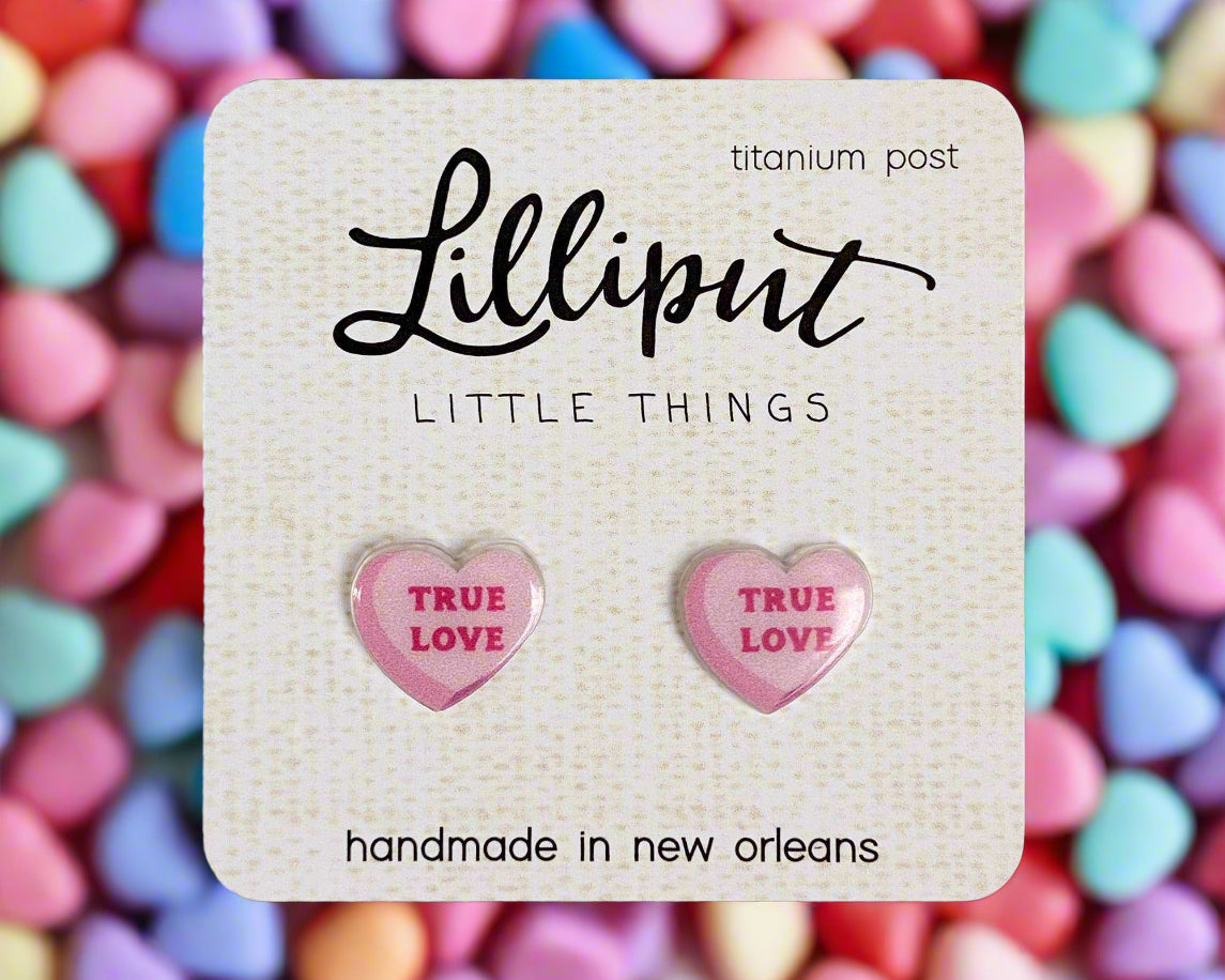 Conversation Heart Earrings