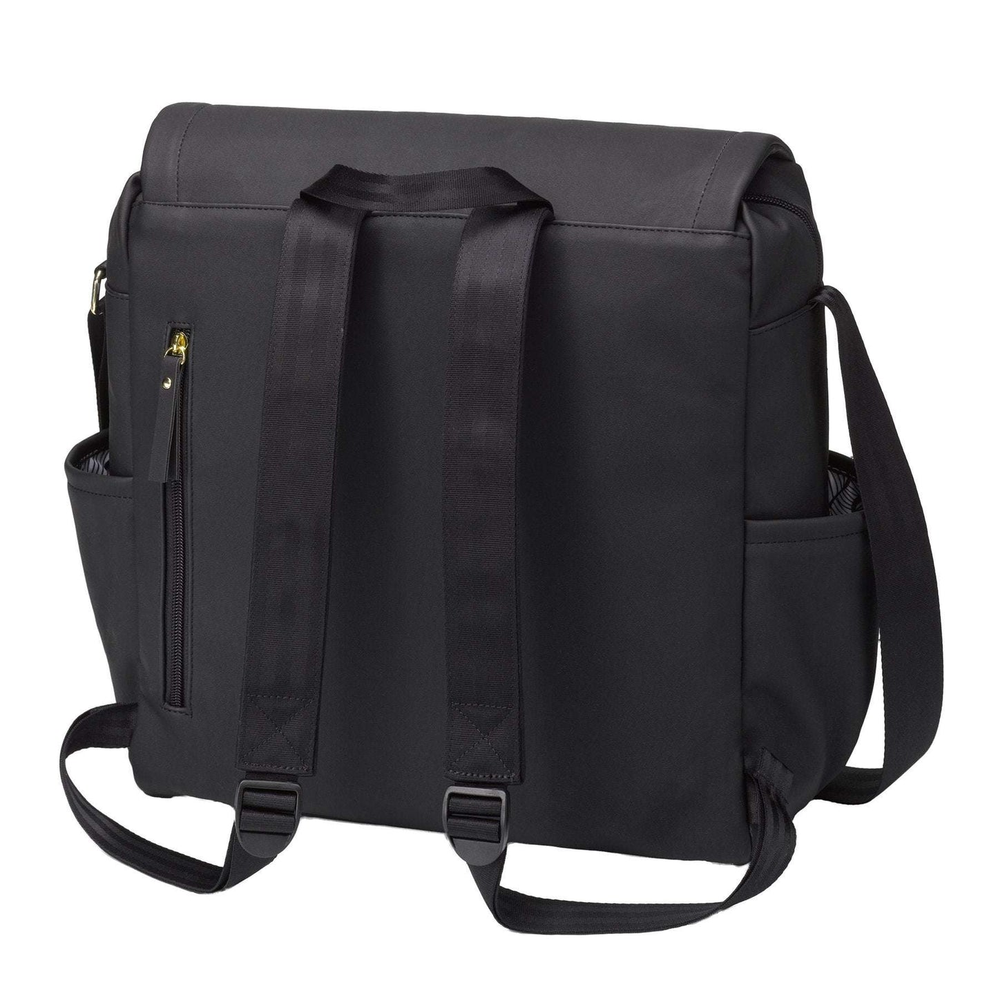 Petunia Pickle Bottom Black Matte Leatherette - Boxy