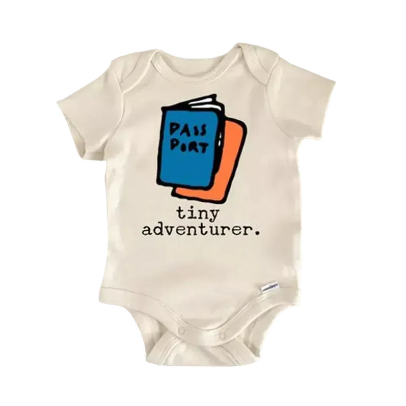 Passport Travel Luggage Newborn Baby Onesie® Onesie®