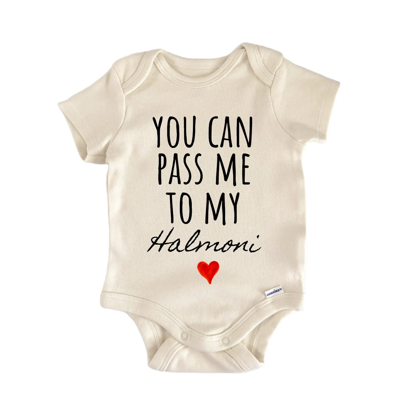 Halmoni Announcement Baby Gift Baby Bodysuit