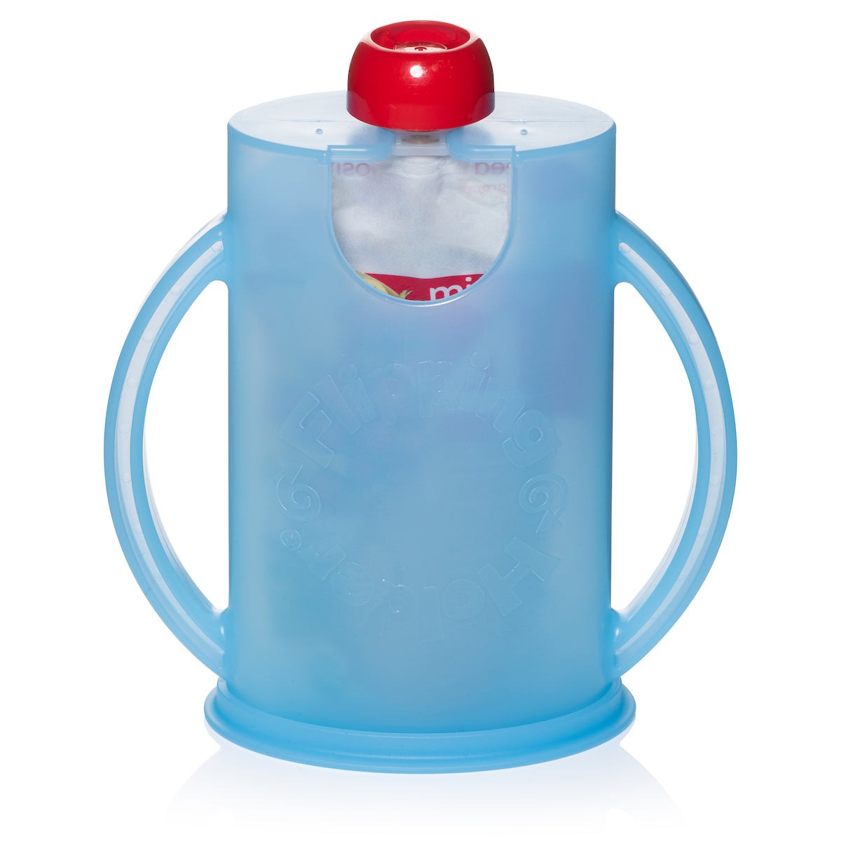 Blue Flipping Holder Deluxe back view