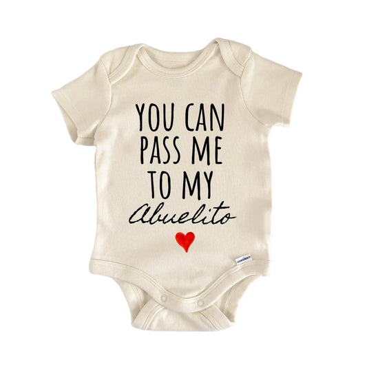 Abuelito Announcement Baby Gift Baby Bodysuit