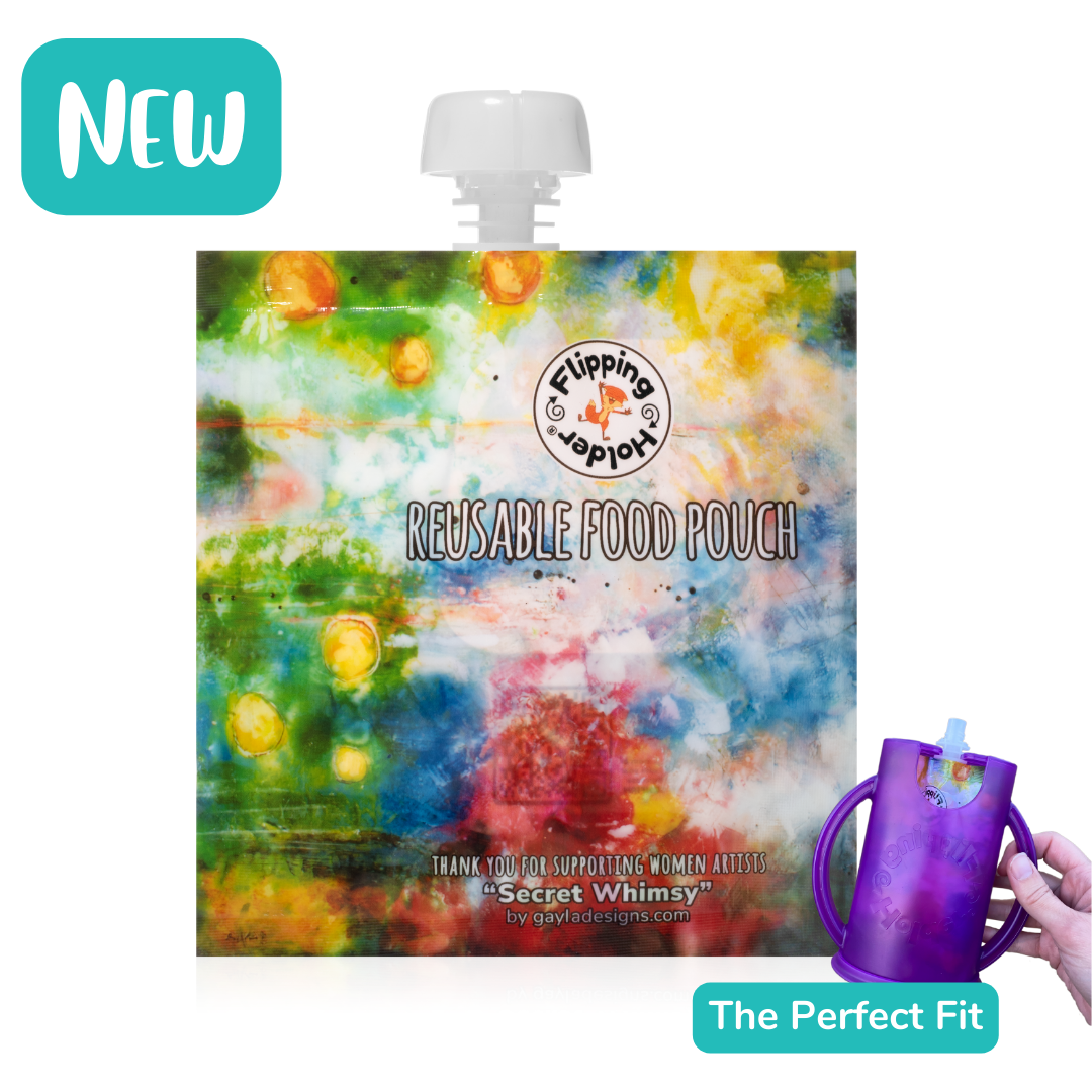 Reusable pouches front view