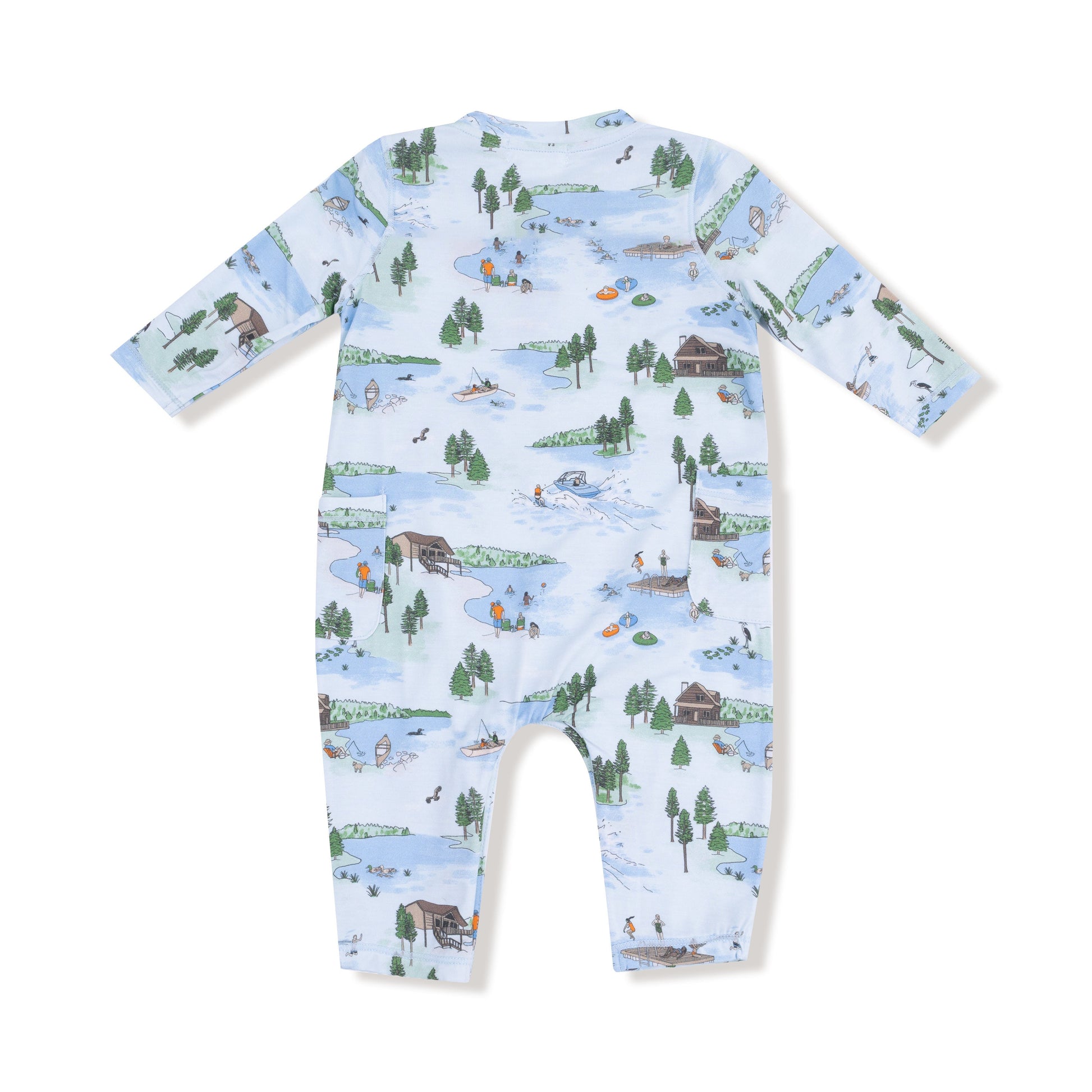 Lake Life uni romper detail view