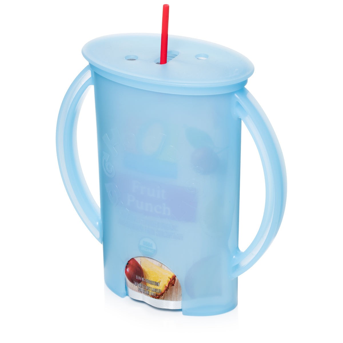 Blue Flipping Holder Deluxe side view
