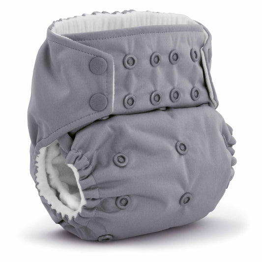 Rumparooz Stay Dry G3 One Size Pocket Cloth Diaper - Platinum Gray