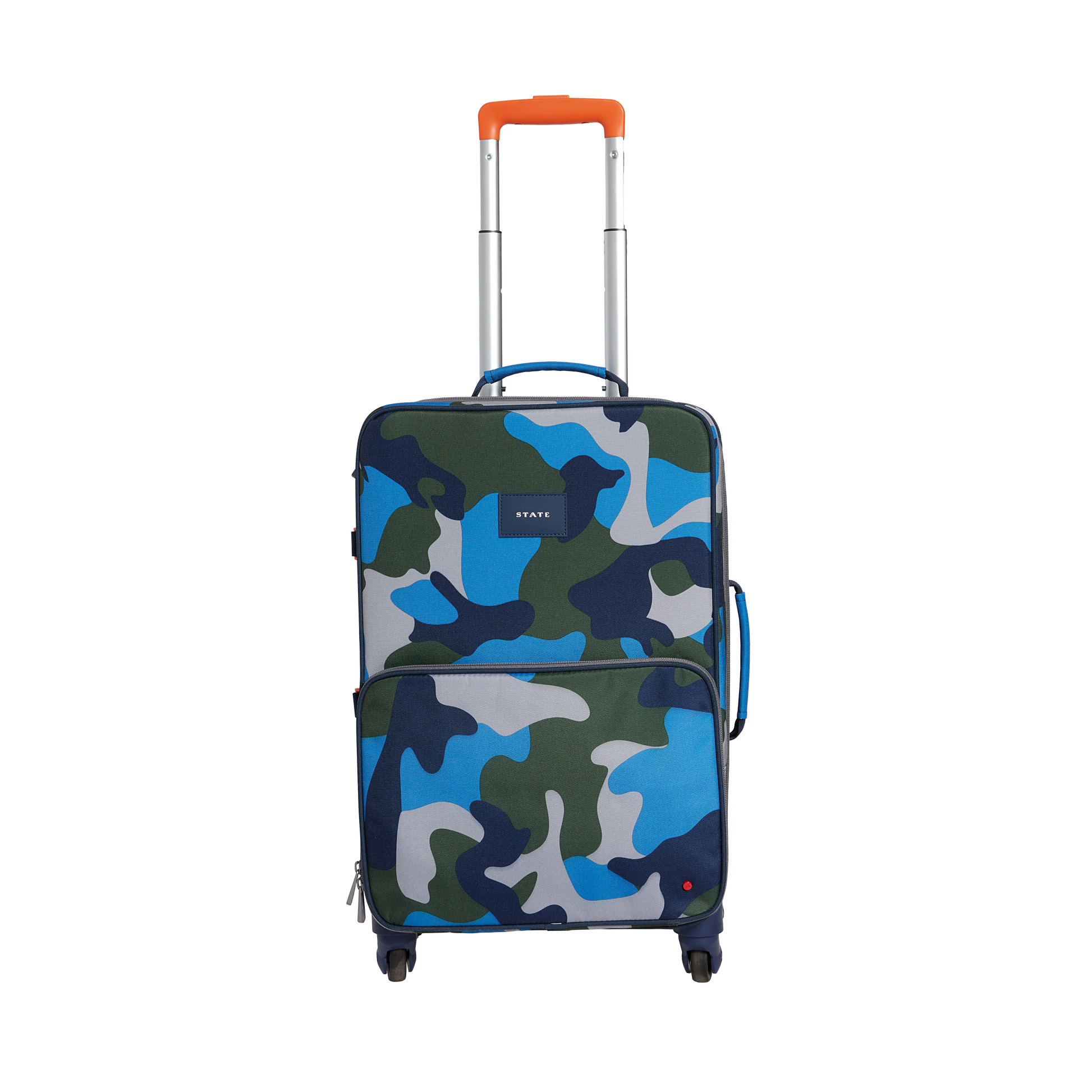 Logan Carry-On Suitcase in Camo, front view