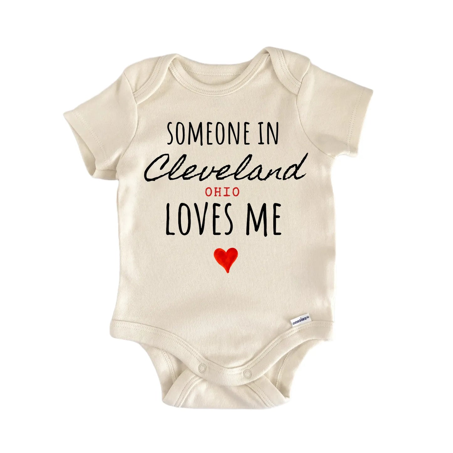 Cleveland Ohio Baby Gift Baby Bodysuit