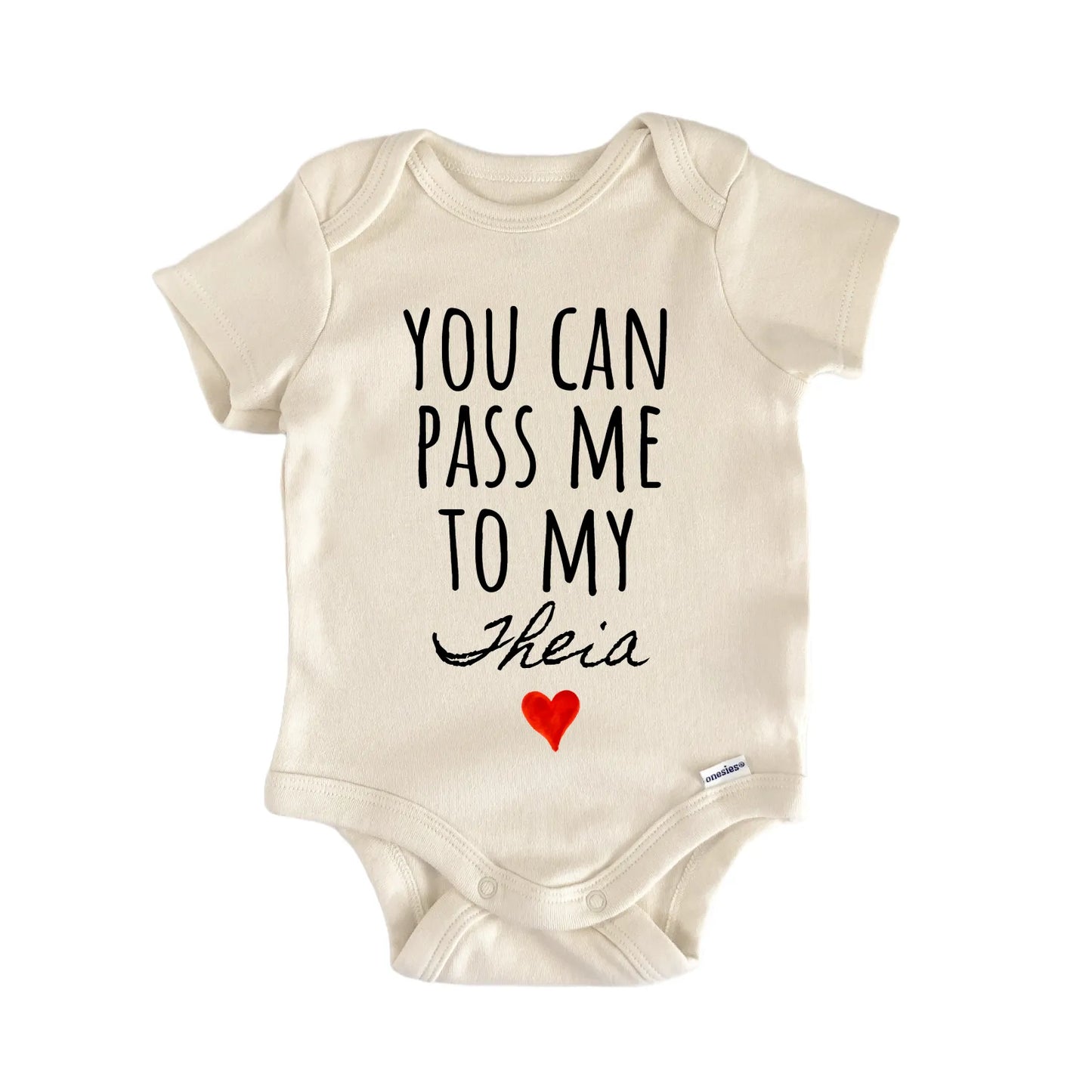 Theia Announcement Baby Gift Baby Bodysuit