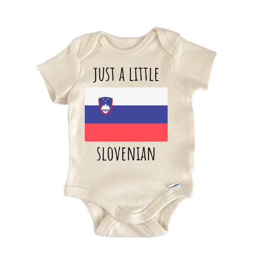 Slovenia Slovenian Baby Gift Baby Bodysuit