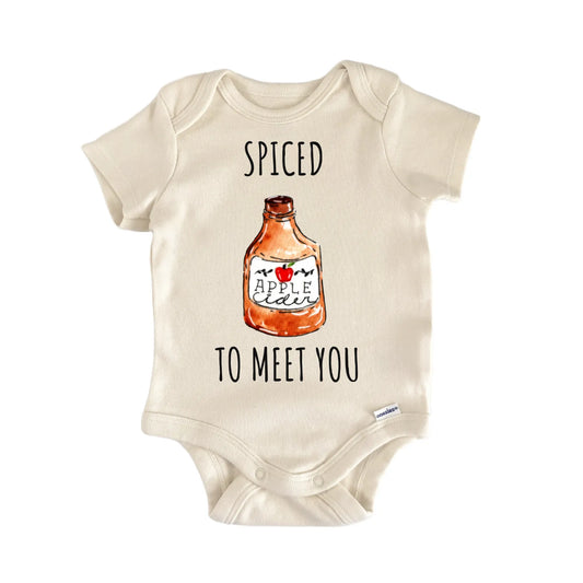 Apple Cider Spice Fall Baby Gift Baby Bodysuit
