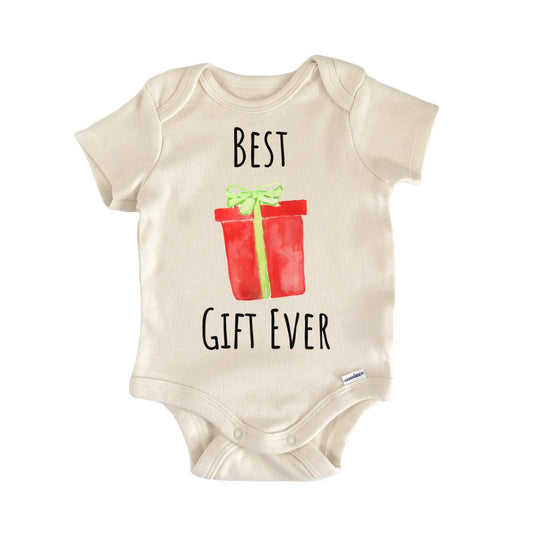Best Gift Ever Christmas Present Baby Gift Baby Bodysuit
