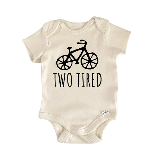 Bicycle Cycling Bike Tired Baby Gift Baby Bodysuit