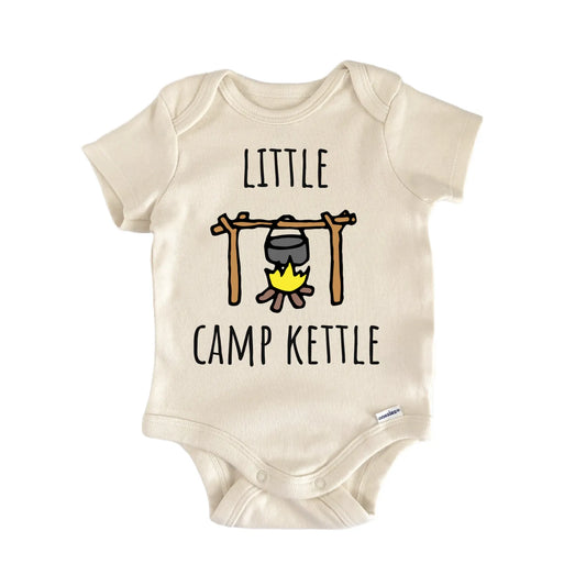 Camp Kettle Cauldron Campfire Infant Gift Baby Bodysuit
