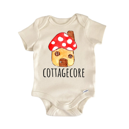 Cottagecore Cottage Lazy Infant Gift Baby Bodysuit