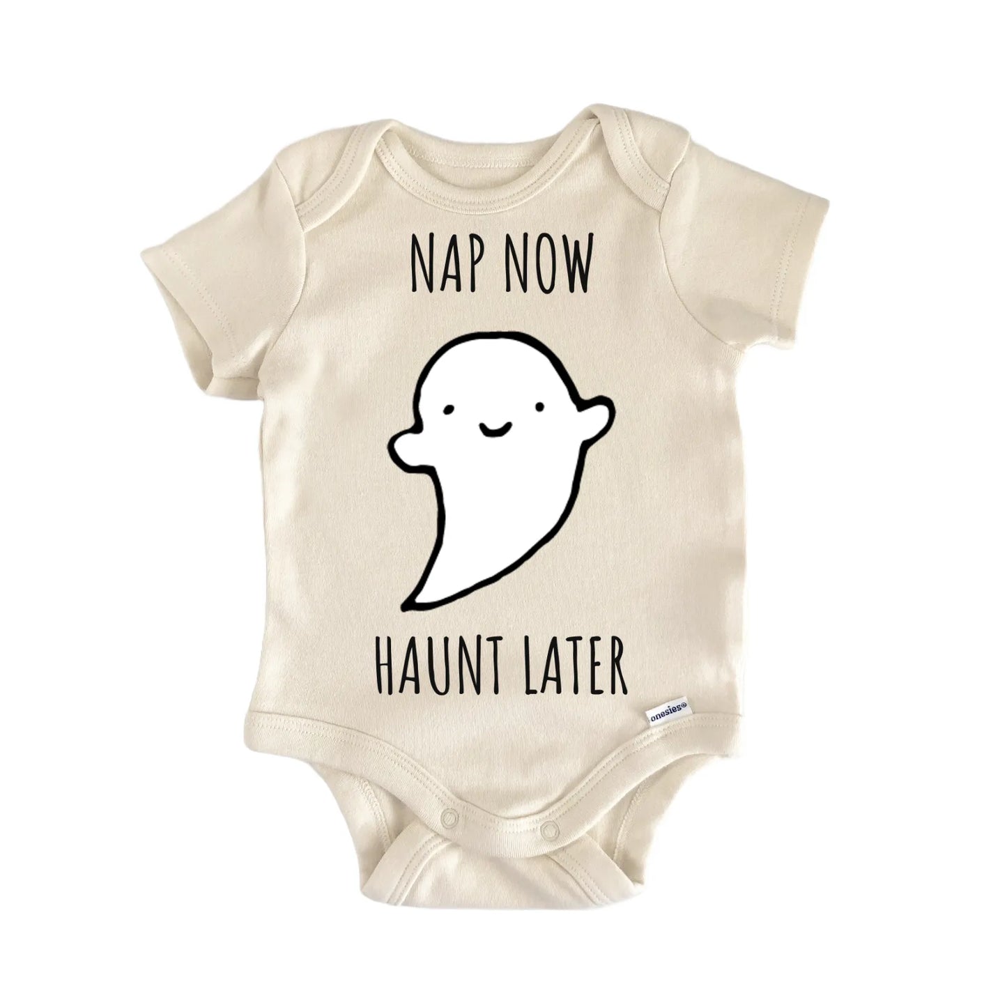Ghost Boo Haunt Halloween Infant Gift Baby Bodysuit