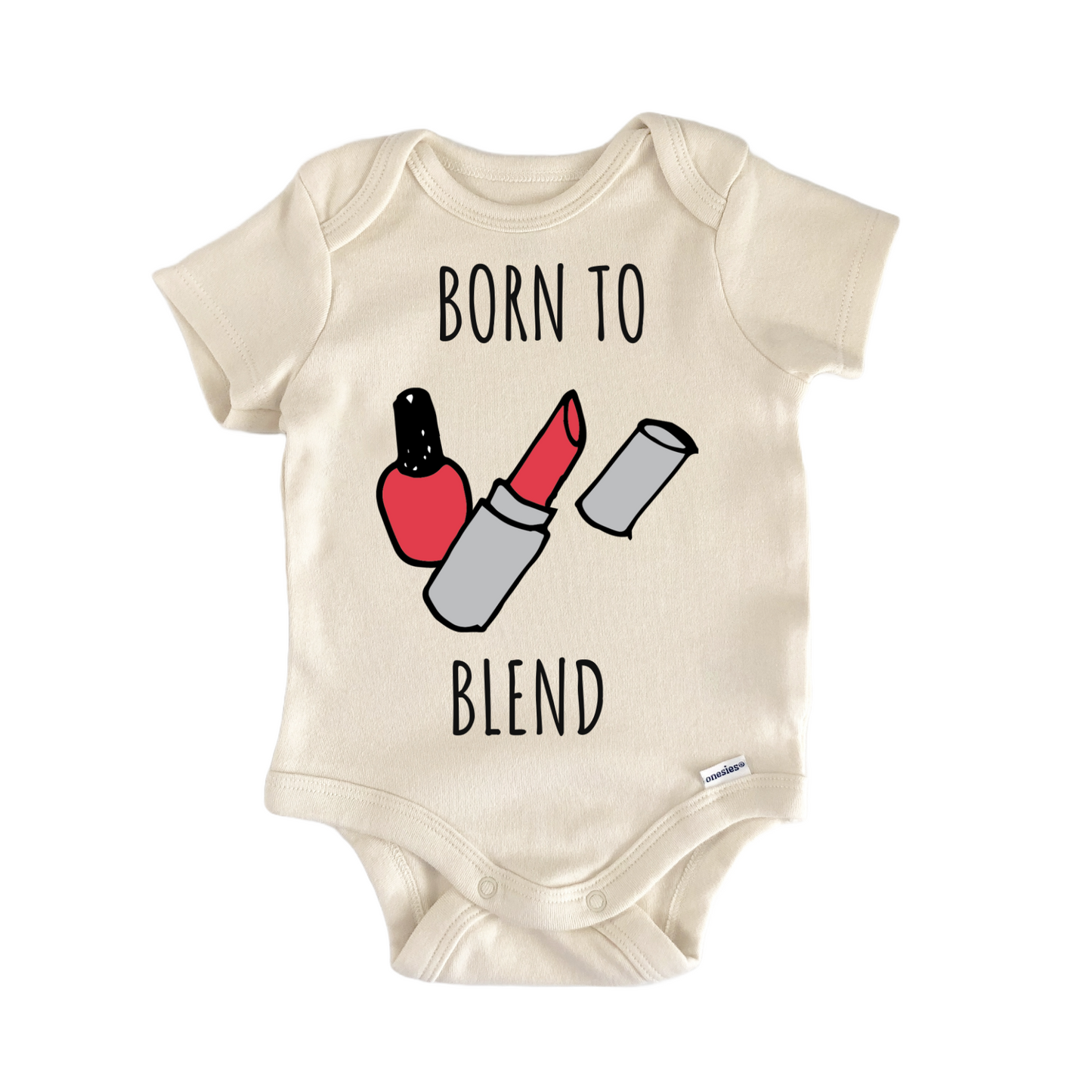 Makeup Artist Blend Lipstick Baby Gift Baby Bodysuit