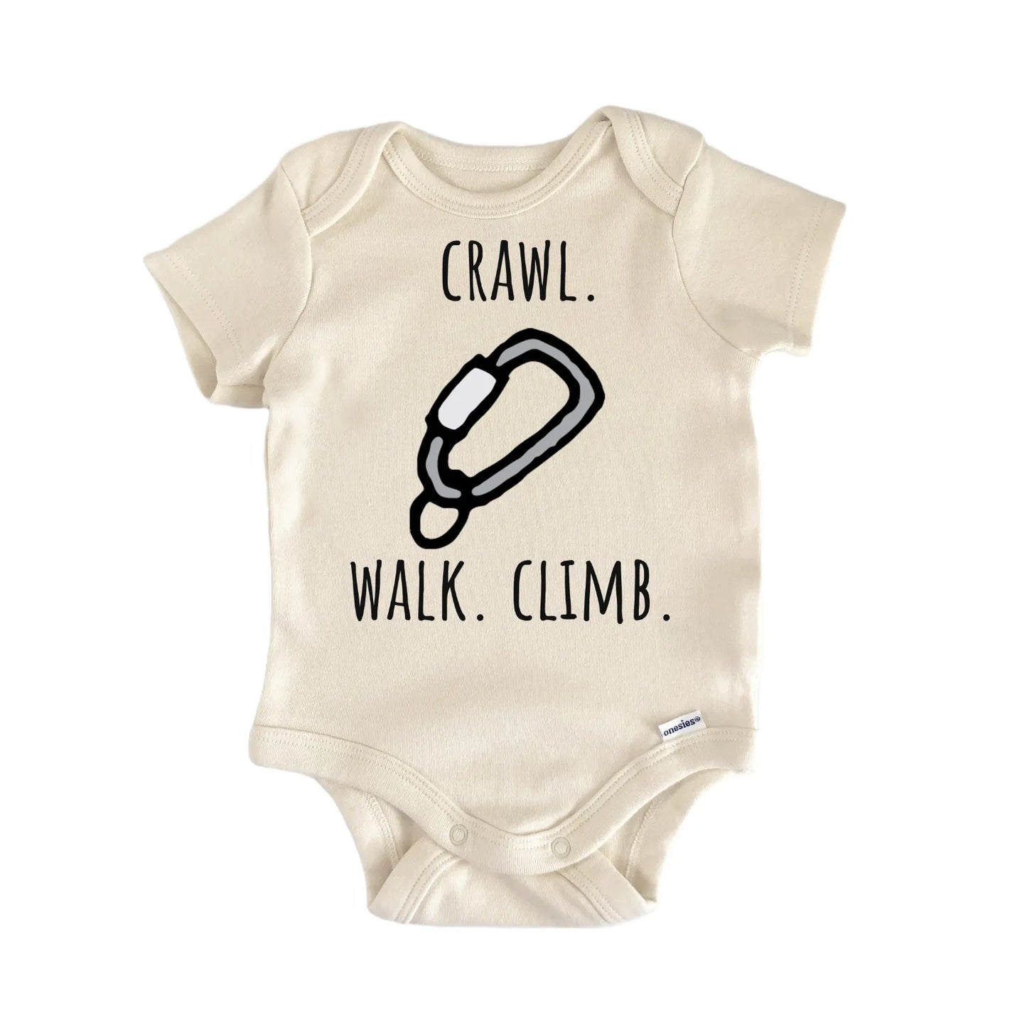 Rock Climber Bouldering Mountain Infant Gift Baby Bodysuit