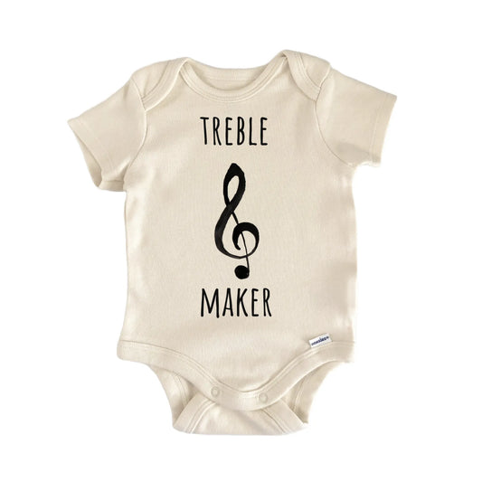 Treble Maker Piano Keyboard Baby Gift Baby Bodysuit