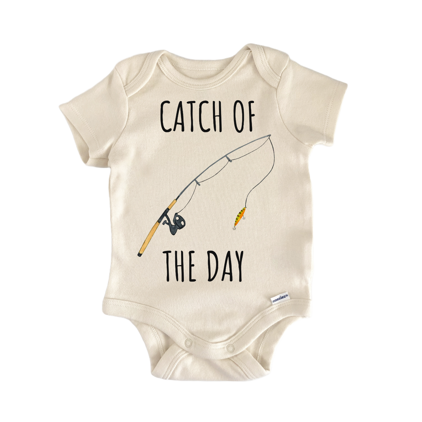 Catch Of The Day Fishing Fisherman Baby Gift Baby Bodysuit