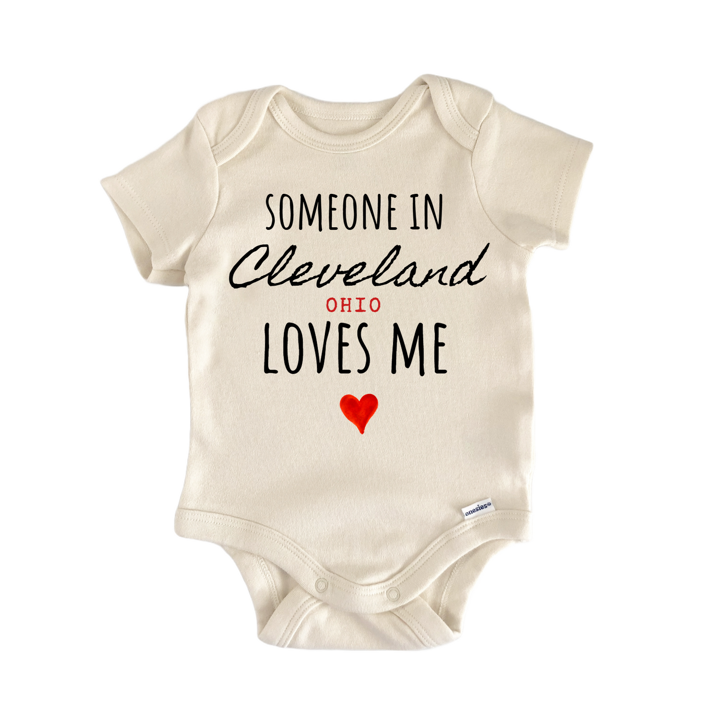 Cleveland Ohio Baby Gift Baby Bodysuit
