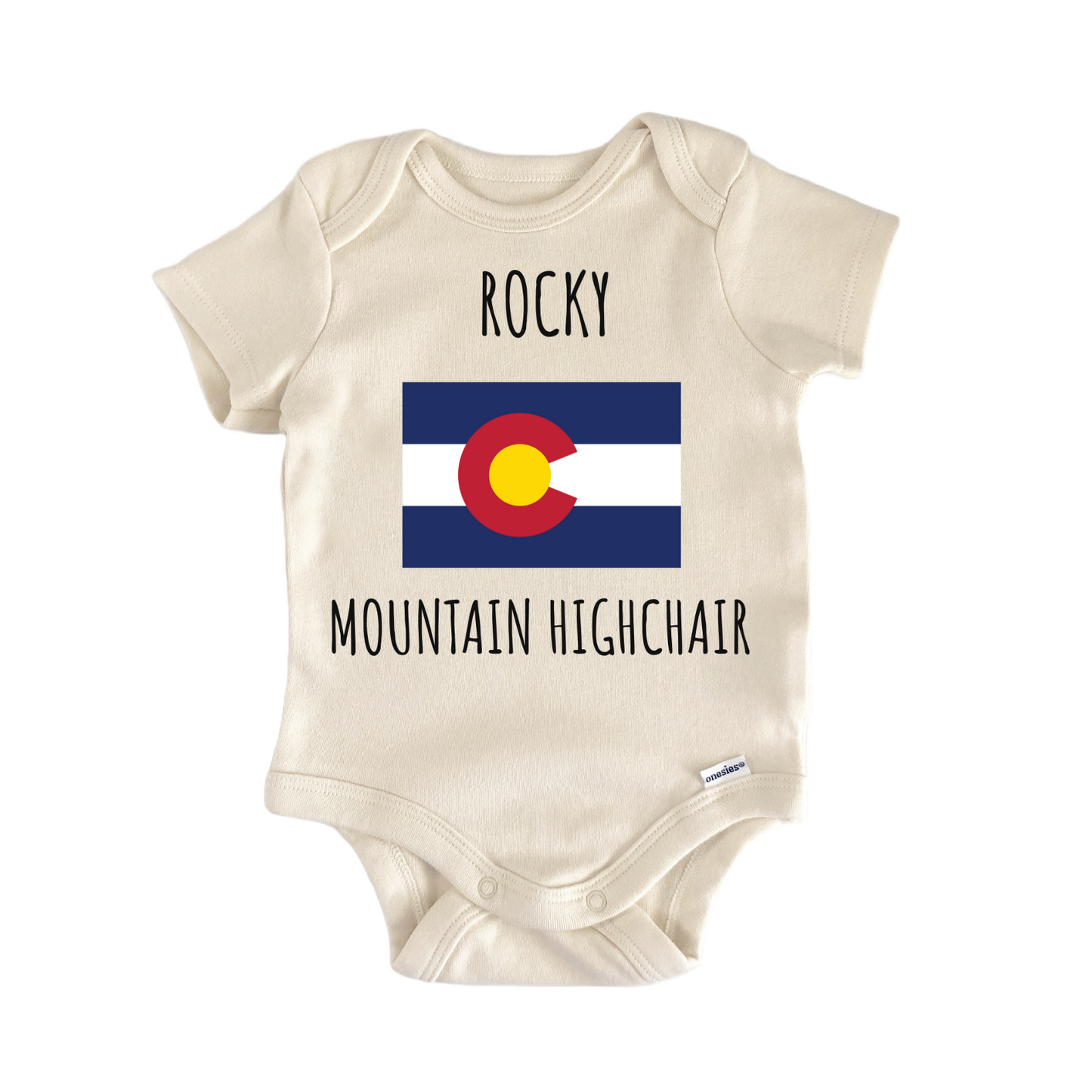 Colorado State Flag Baby Gift Baby Bodysuit