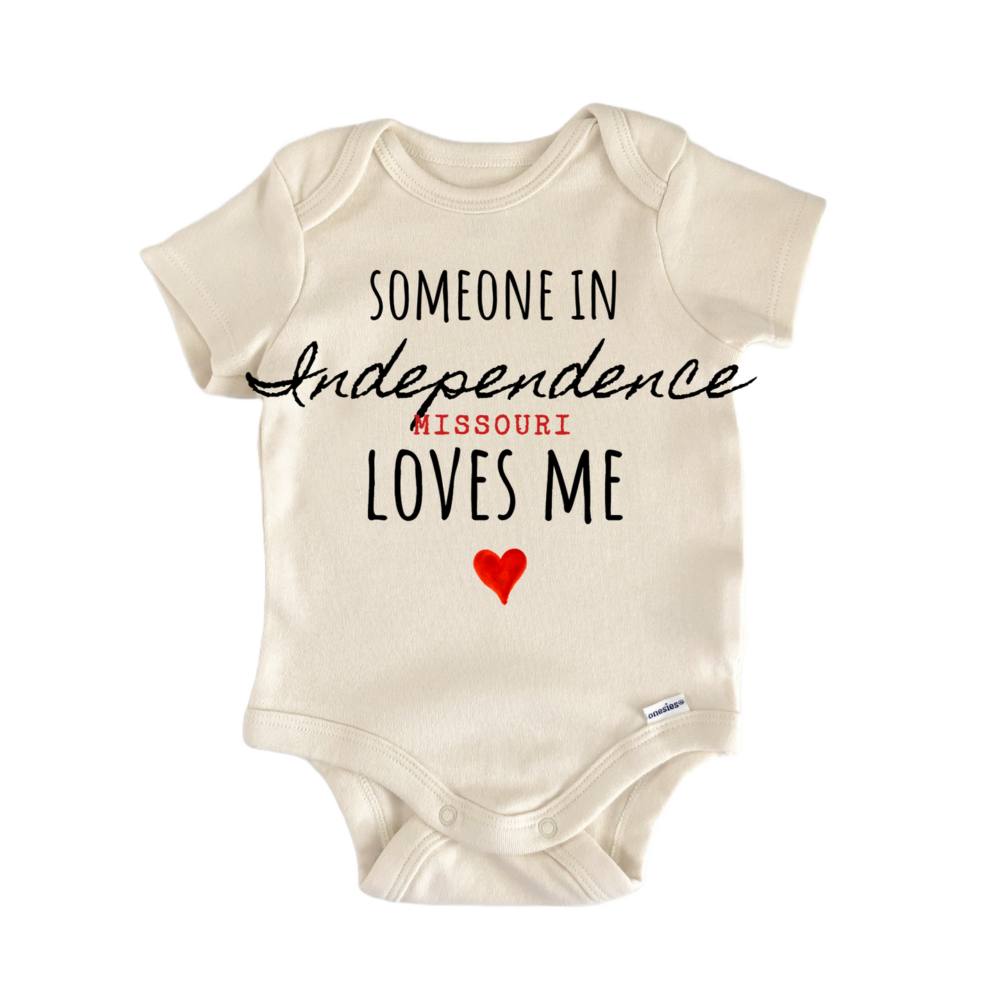 Independence Missouri Baby Gift Baby Bodysuit