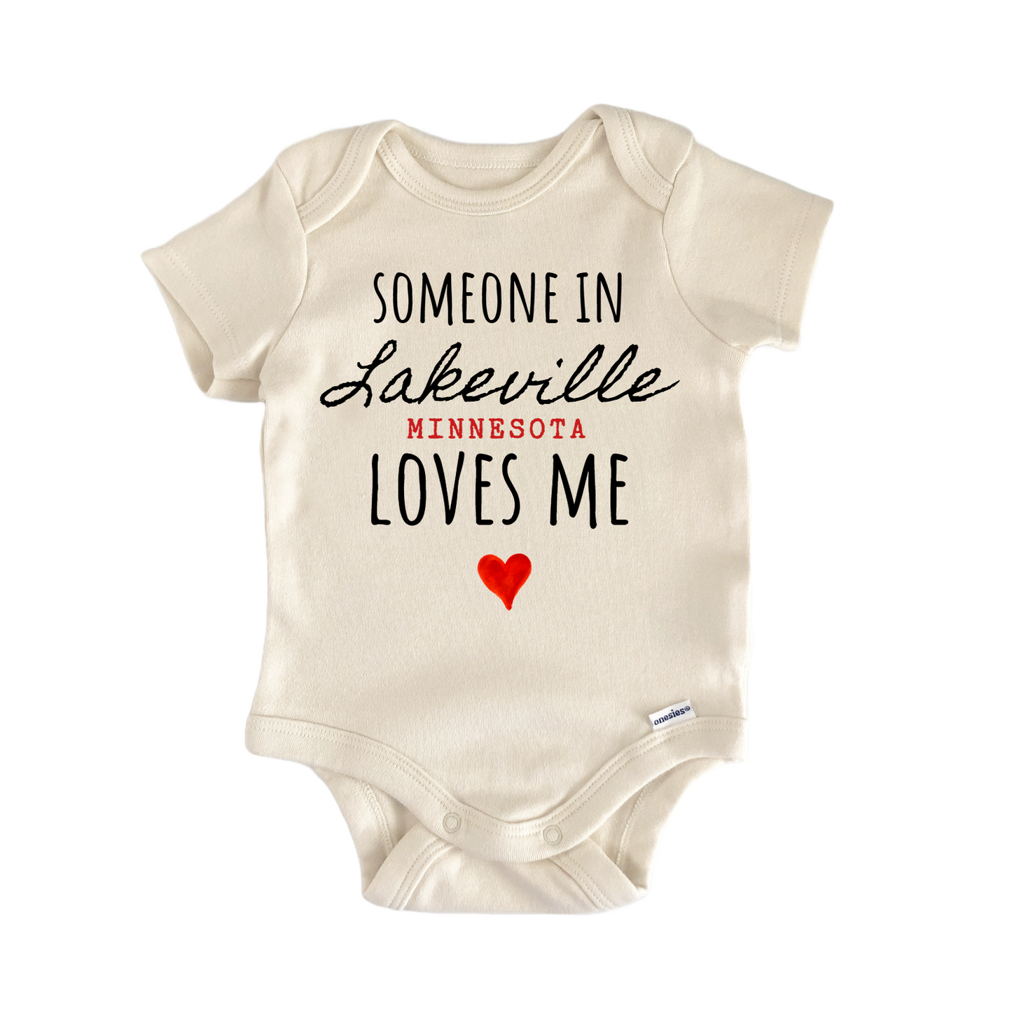 Lakeville Minnesota Baby Gift Baby Bodysuit