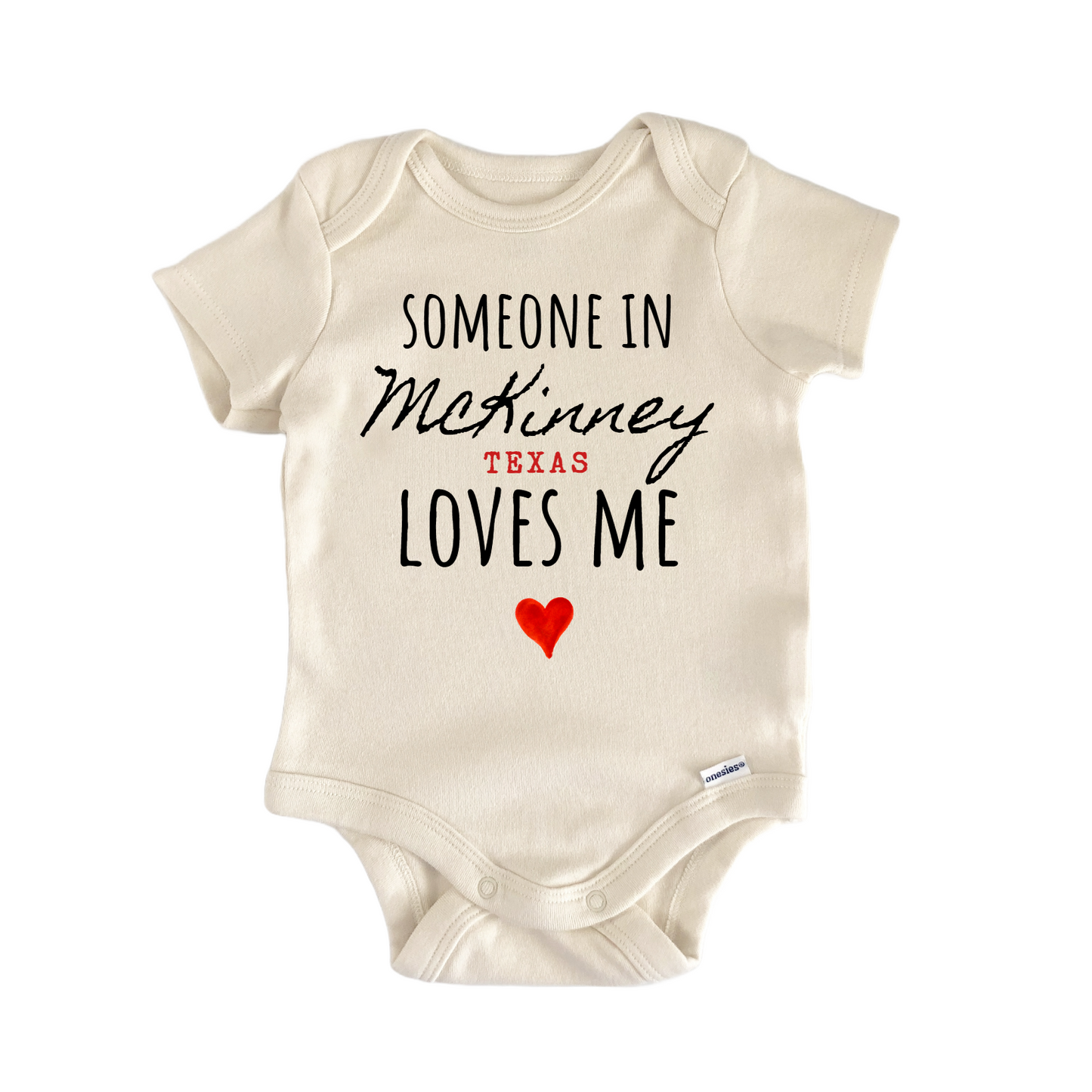 McKinney Texas Baby Gift Baby Bodysuit