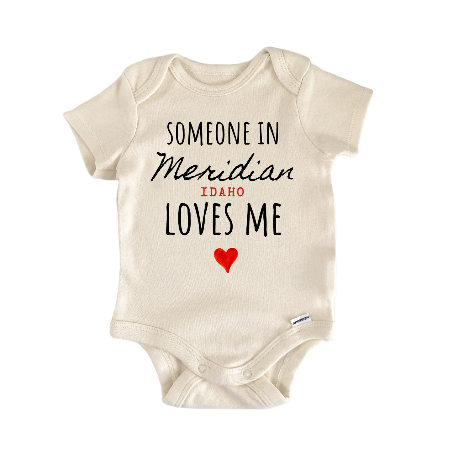 Meridian Idaho Baby Gift Baby Bodysuit